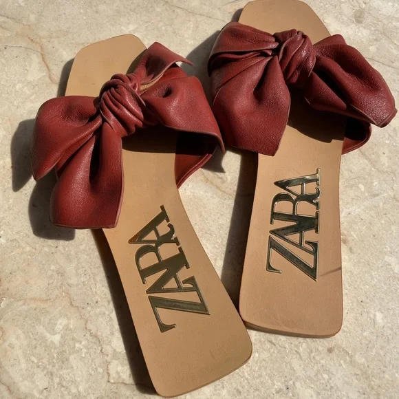Sold ❌ ZARA BOW FLATS - Picture 10 of 17